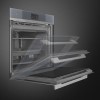 Smeg SOP6104TPS Linea Electric Single Oven - Silver