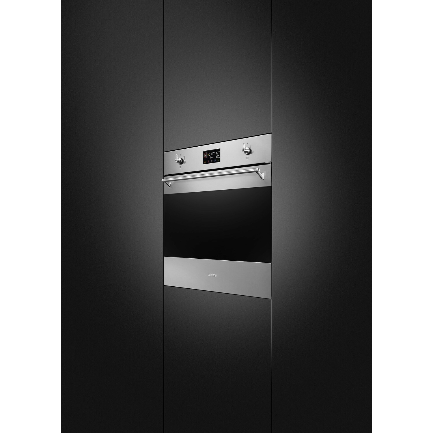 Smeg Classic Electric Self Cleaning Digital Single Oven Stainless