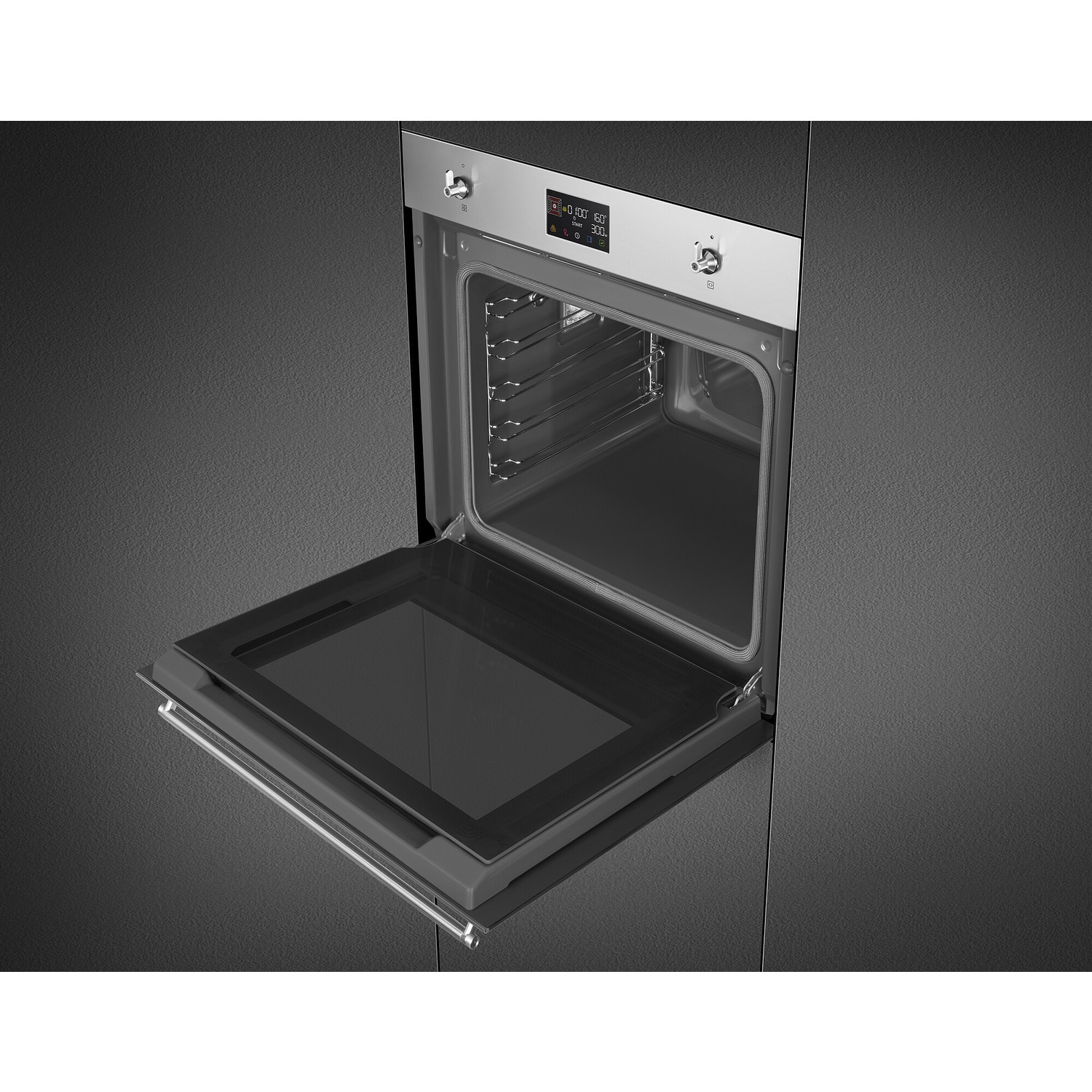 Smeg Classic Electric Self Cleaning Digital Single Oven Stainless