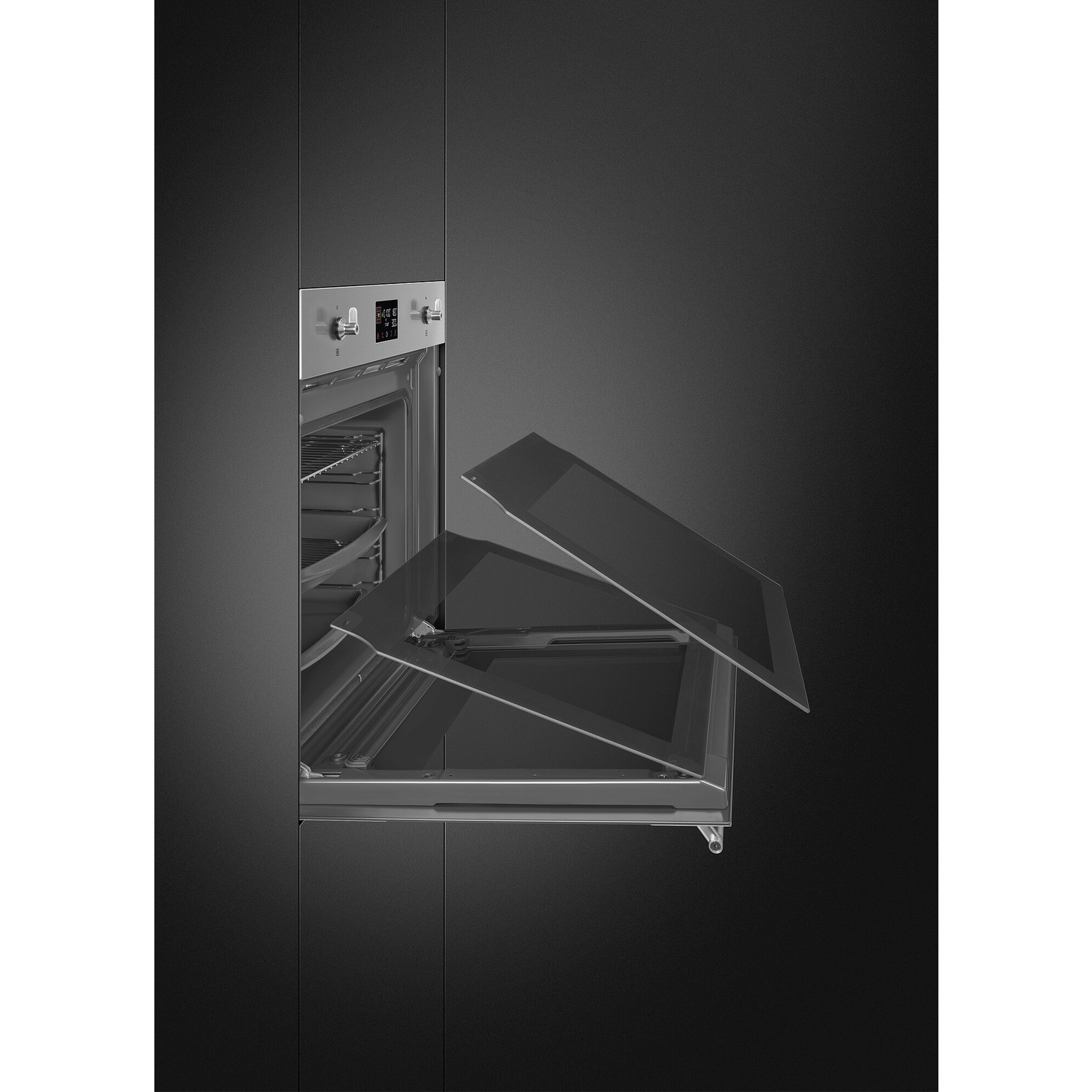 Smeg Classic Electric Self Cleaning Digital Single Oven Stainless