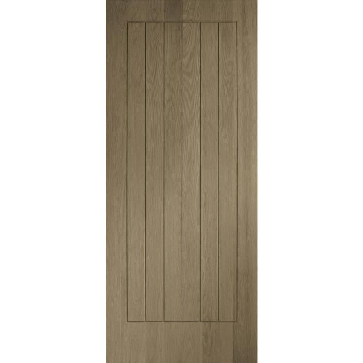 Internal Oak Cottage Door - Unfinished - 1981 x 838 x 35mm - Suffolk - XL Joinery
