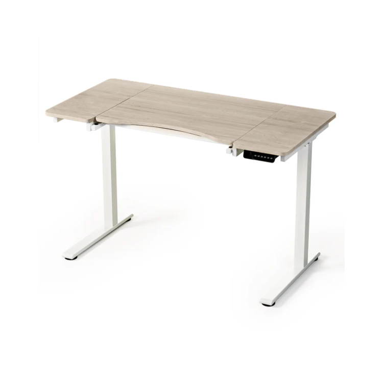 Light Wood Electric Standing Desk