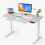 Light Wood Electric Standing Desk