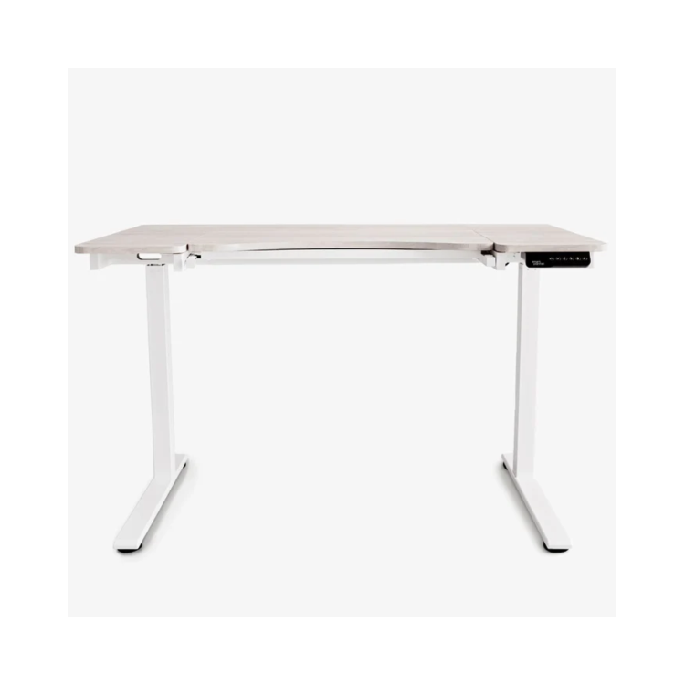 Light Wood Electric Standing Desk