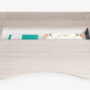 Light Wood Electric Standing Desk