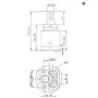 Mixer Cartridge for Arissa Cloakroom Taps – 25.1mm Diameter x 49.45mm Height
