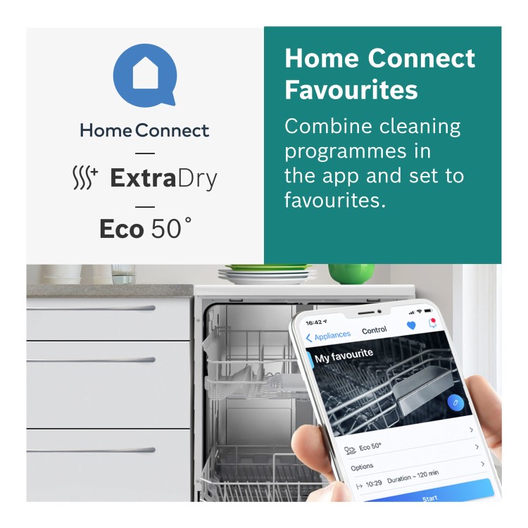 Bosch Series 2 Freestanding Slimline Dishwasher - Smart Wi-Fi, White