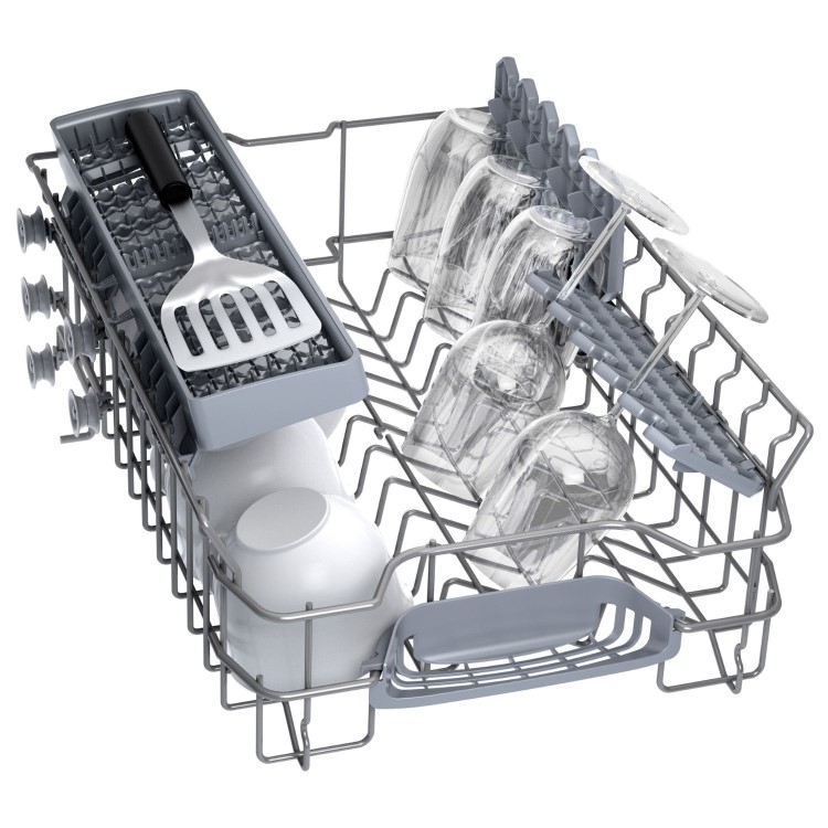 Bosch Series 2 Freestanding Slimline Dishwasher - Smart Wi-Fi, White