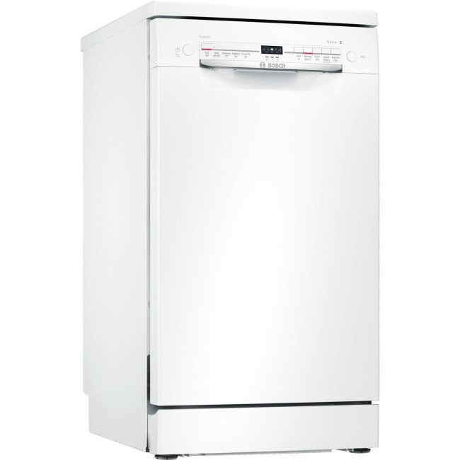 Bosch Series 2 9 Place Settings Freestanding Dishwasher - White