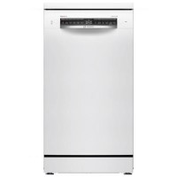 Bosch Series 4 Freestanding Dishwasher - White, Extra Dry, Slimline Vario Flex Baskets