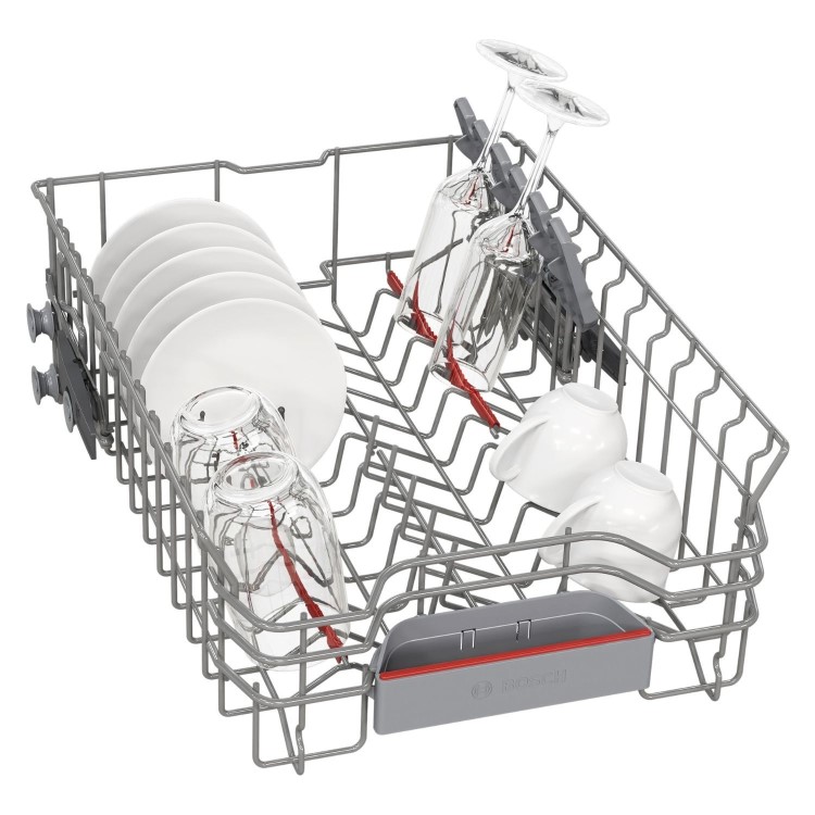 Bosch Series 4 Freestanding Dishwasher - White, Extra Dry, Slimline Vario Flex Baskets