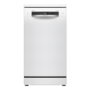 Bosch Series 4 Freestanding Slimline Dishwasher - Smart Wi-Fi, White