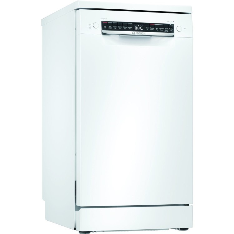 Bosch Series 4 10 Place Settings Freestanding Slimline Dishwasher - White