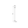 1500mm Black PVC Shower Hose