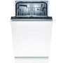 Bosch Series 2 Integrated Slimline Dishwasher - E-Rated Black Control Panel