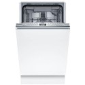 SPV4EMX17G Bosch Series 4 Integrated Dishwasher - Smart, B-rated, Silver control panel