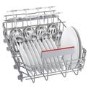 Bosch Series 4 Integrated Dishwasher - Smart, B-rated, Silver control panel