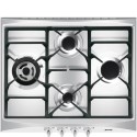 A2/SR264XGH2 Refurbished Smeg Cucina SR264XGH2 60cm 4 Burner Gas Hob Stainless Steel