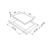 Smeg SR264XGH2 Cucina 60cm 4 Burner Gas Hob with Wok Burner - Stainless Steel
