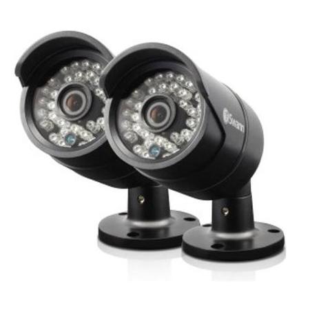 GRADE A1 - Swann PRO-A850 AHD  720A Black Bullet Camera  2 Pack Plain box