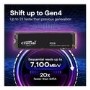 Crucial P3 Plus 3D 500GB NAND NVMe PCIe M.2 Internal SSD