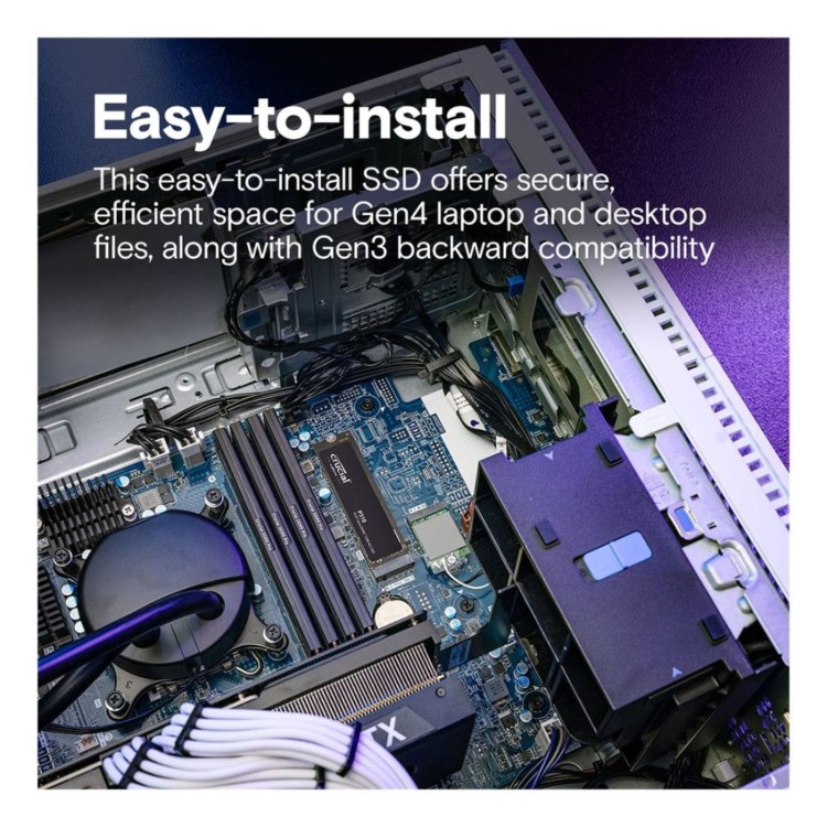 Crucial P3 Plus 3D 500GB NAND NVMe PCIe M.2 Internal SSD