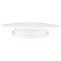 GRADE A1 - Matt White Stone Resin Bath Waste Cover