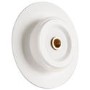 GRADE A1 - Matt White Stone Resin Bath Waste Cover