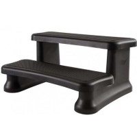 Universal Hot Tub Caravan Camper Anti-slip Steps in Black