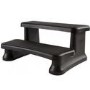 Universal Hot Tub Caravan Camper Anti-slip Steps in Black