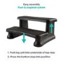Universal Hot Tub Caravan Camper Anti-slip Steps in Black