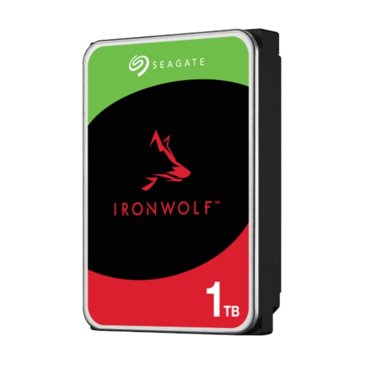 Seagate IronWolf 1TB SATA 5400rpm 6Gb/s 3.5 Inch NAS Hard Disk Drive