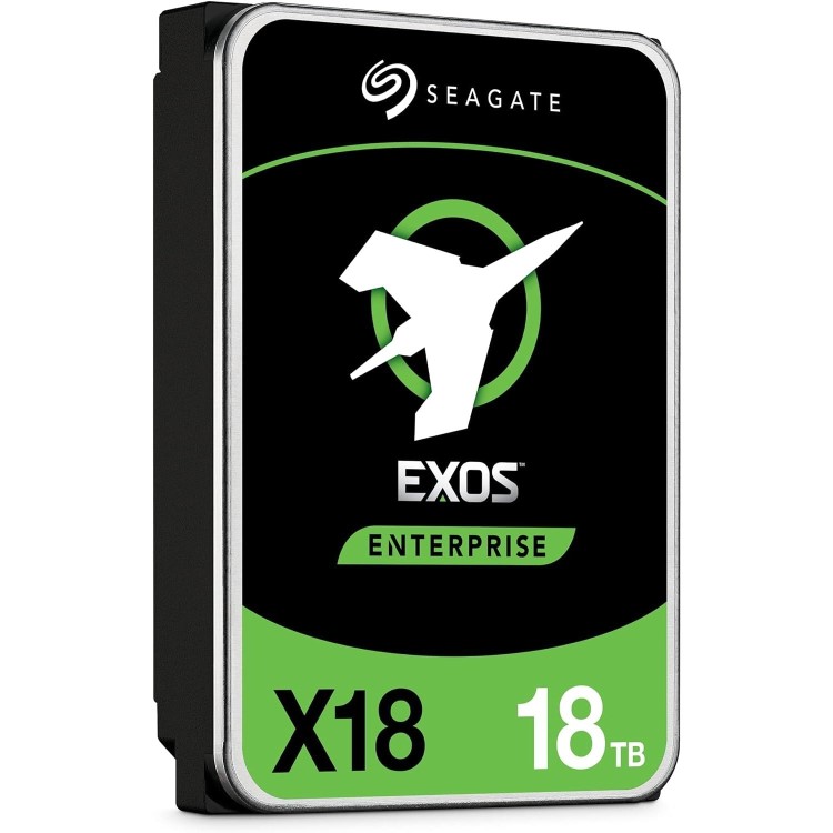 Seagate Exos X18 18TB 3.5 Inch SATA 6 Gb/s Internal Hard Drive