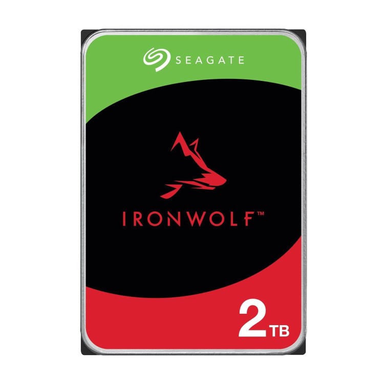 Seagate IronWolf 2TB 3.5 Inch SATA 6Gb/s Internal Hard Drive