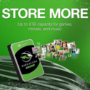 Seagate BarraCuda 8TB 3.5 Inch SATA 6 Gb/s Internal Hard Drive