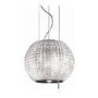 Refurbished Elica STAR Designer 47cm Ceiling Mounted Cooker Hood Stainless Steel & Glass