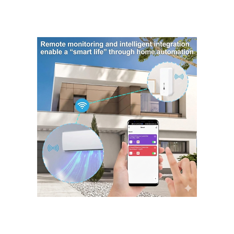 Tuya Smart WiFi IP65 Waterproof Temperature & Humidity Sensor for indoor/outdoor use
