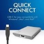 LaCie 2TB USB-C PExternal Portable SSD