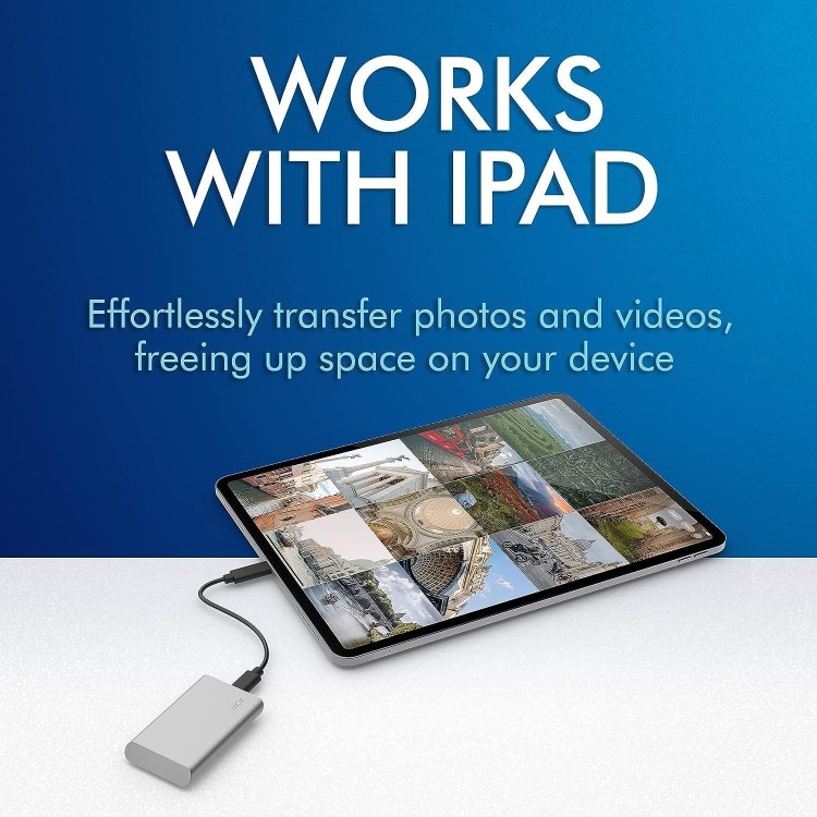 LaCie 2TB USB-C PExternal Portable SSD