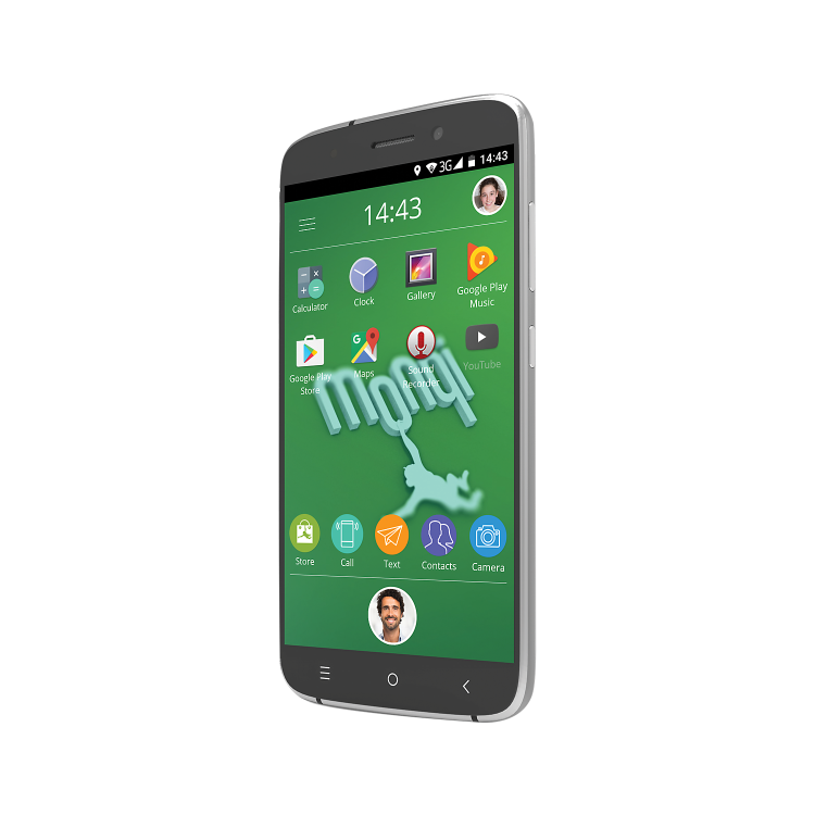 GRADE A1 - Monqi Kid's Smartphone Black 5" 8GB 3G Unlocked & SIM Free