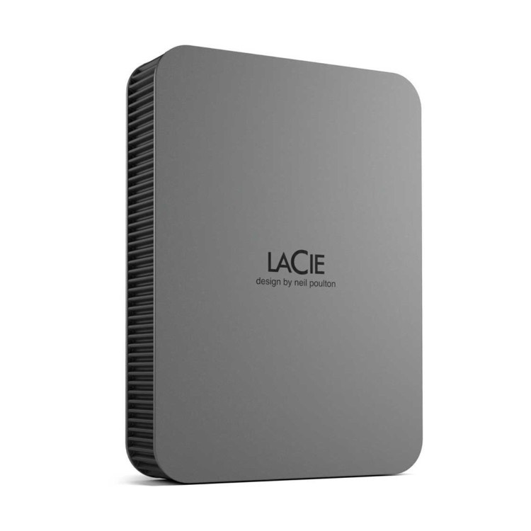 GRADE A1 - LaCie Mobile Drive Secure 4TB 3.5 Inch USB-C External Hard Drive