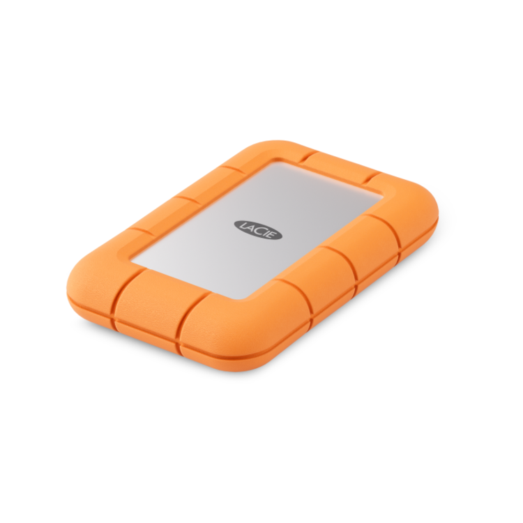 Lacie 2TB External SSD Grey, Orange