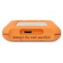 Lacie 2TB External SSD Grey, Orange
