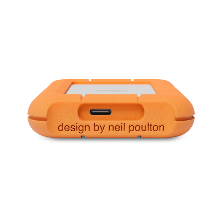Lacie 2TB External SSD Grey, Orange
