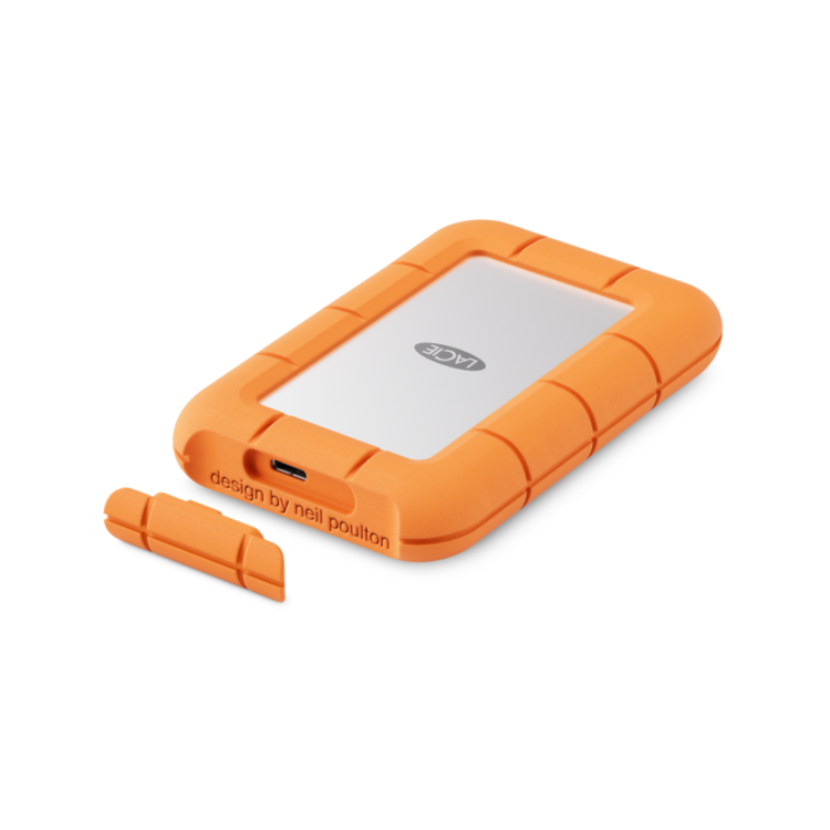 Lacie 2TB External SSD Grey, Orange
