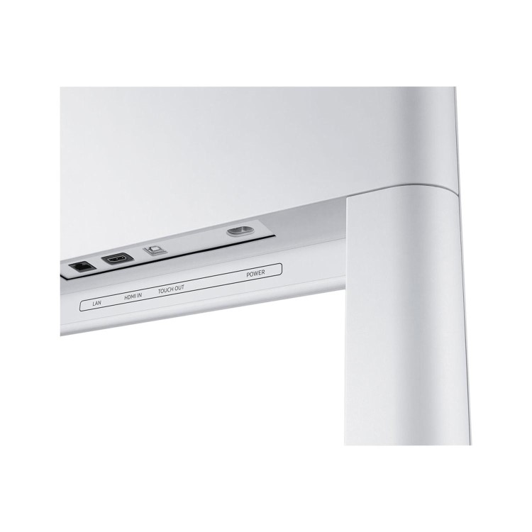 Samsung STN-WM55H Flip Digital Flipchart Portable Wheel-Based Stand