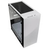 GRADE A1 - Kolink Stronghold Midi Tower Gaming Case - White Tempered Glass Side Window
