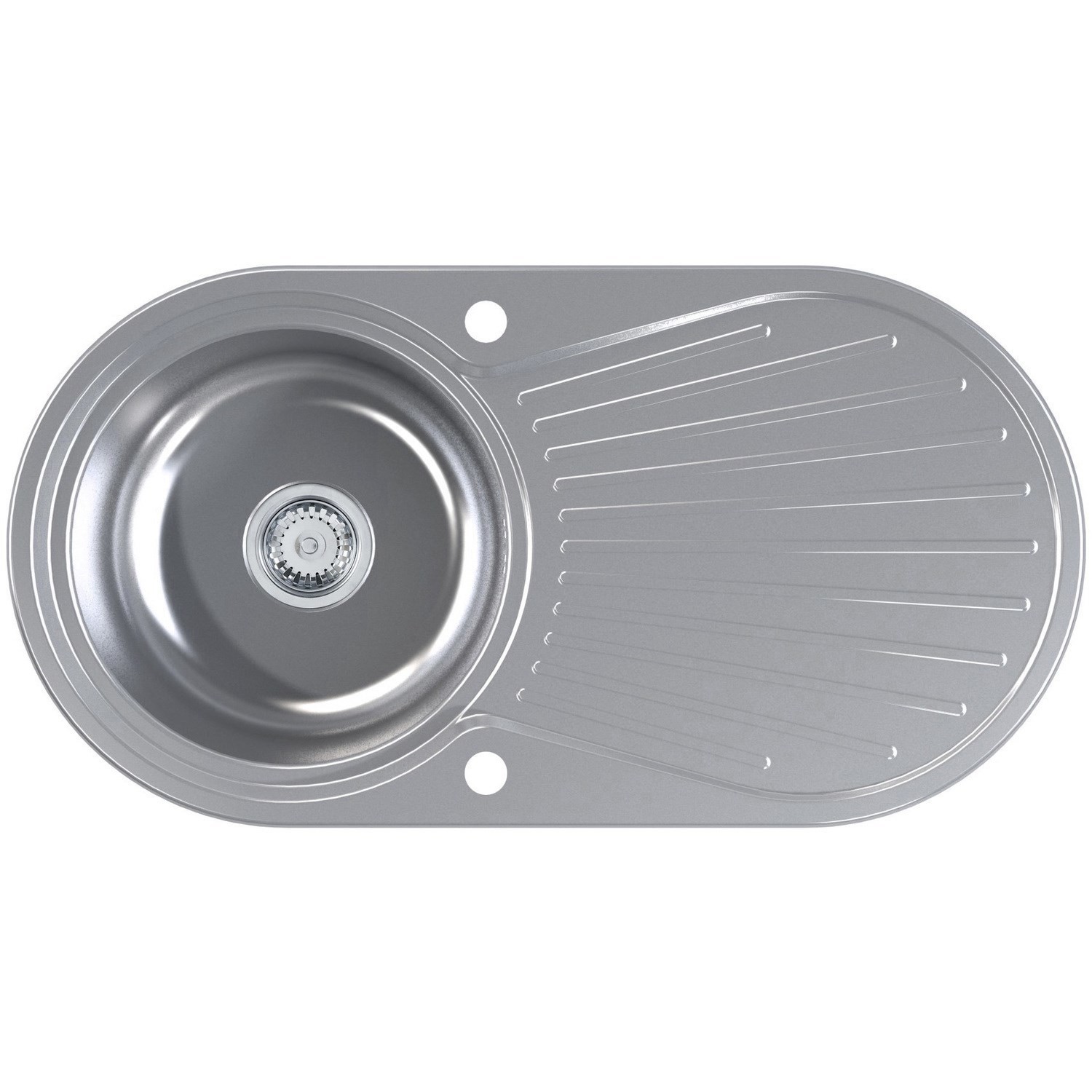 Astracast Su0948sv Round Single Bowl Reversible Stainless Steel