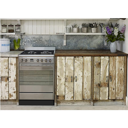 Refurbished Smeg Concert SUK61PX8 60cm Dual Fuel Cooker Stainless Steel