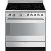 Smeg SUK91CMX9 Concert 90cm Electric Single Oven Range Cooker - Stainless Steel